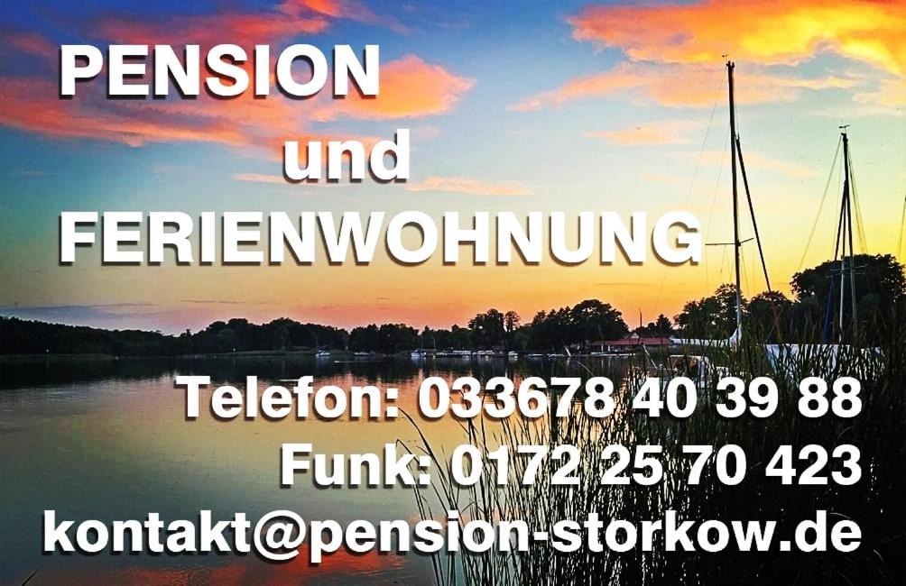 Pension Und Ferienwohnung Walther App. 2 ชตอร์โคว์ ภายนอก รูปภาพ